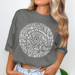Wildlife Warrior T-Shirt: Endangered Animals Conservation Tee