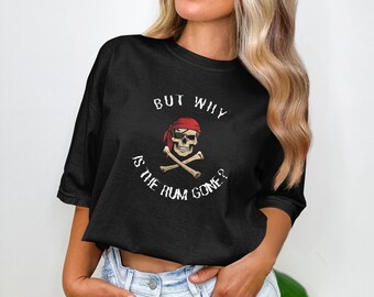 Pirate Skull & Crossbones T-Shirt: Halloween Costume, Pirate Lover Gift