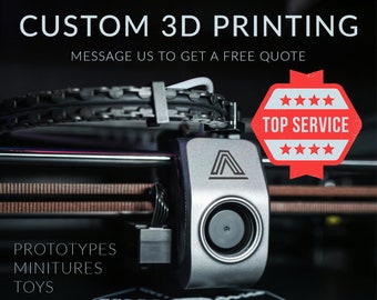 Impression 3D personnalisée : prototypes, miniatures, cosplay et plus