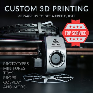 Custom 3D Printing: Prototypes, Miniatures, Cosplay & More