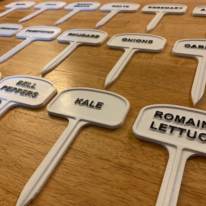 Garden and Plant Label - Over 65 Different Labels for 3D printing!