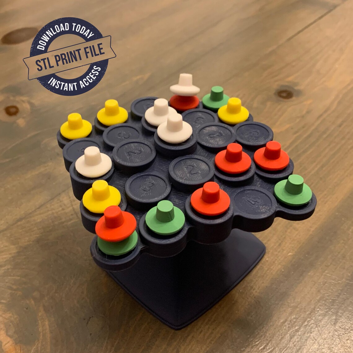 Topple 3D Printed Balance Game - Etsy
