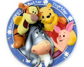 Everything's Better Together, "Winnie the Pooh Plate" - First issue in Hundred Acre Happiness