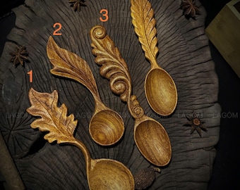 Handmade Wooden Spoons | 4 Designs