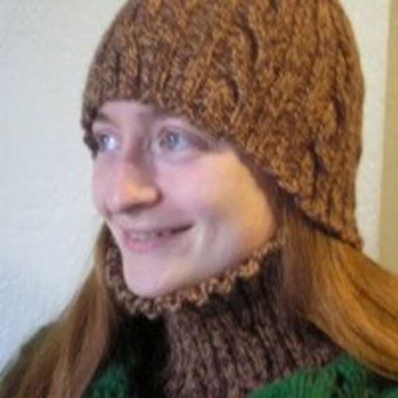 Ortega Thick Knit Winter hat in The Elderly Warm hat