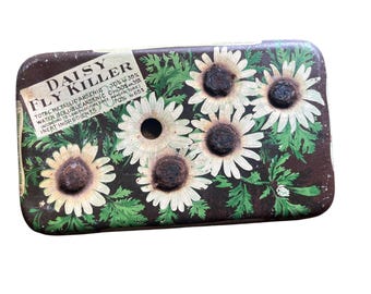 Vintage Daisy Fly Killer Poison Tin