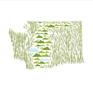 Washington State print image 2