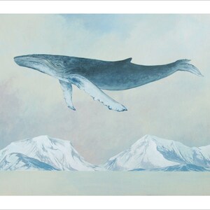 The Scout, Humpback Whale 11x14 Art Print image 3