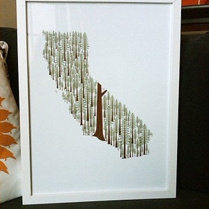 California Redwoods print