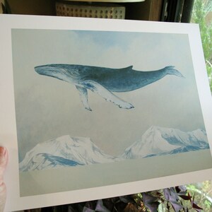 The Scout, Humpback Whale 11x14 Art Print image 4