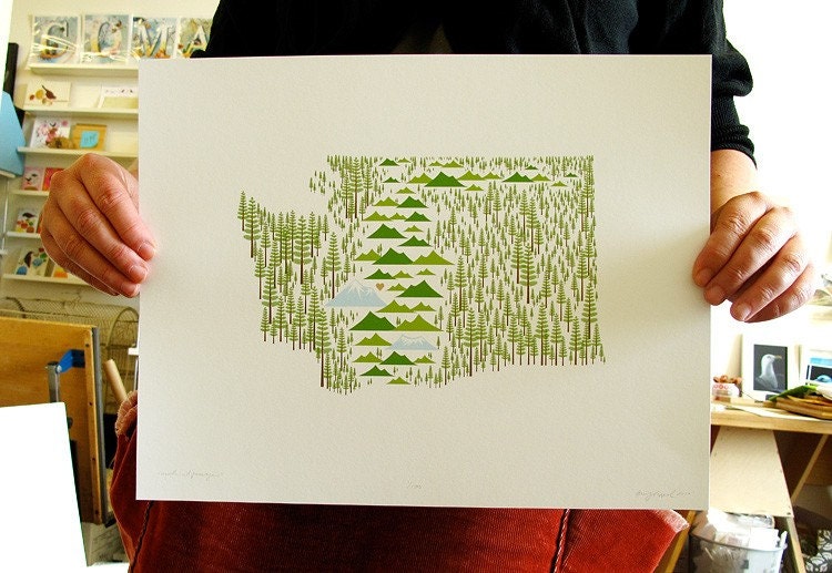 Washington State print