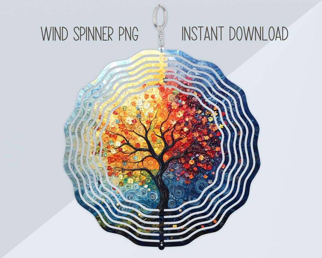 Tree of Life Wind Spinner PNG, Sublimation Design (digital Download) - Etsy