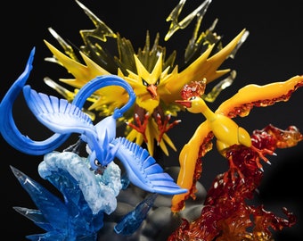 Trio Uccelli Leggendari - Zapdos Moltres Articuno