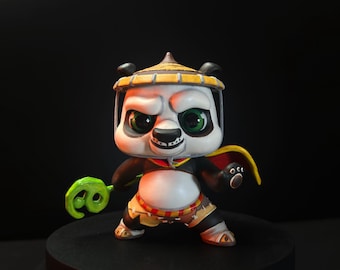 Kung Fu Panda custom figures - Chibi Po
