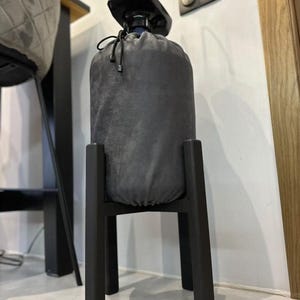 Dark Grey Water Bottle Cover. Bottle Case. Cover for Bottle. Home Decor. 5 Gallon Top Spout Bottle Cover. Case for 5G Water Bottle.