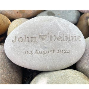 Personalized Sea Stone Engraving: A Timeless Memorial for Special Moments