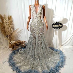 Swarovski Prom Dress - Etsy Canada