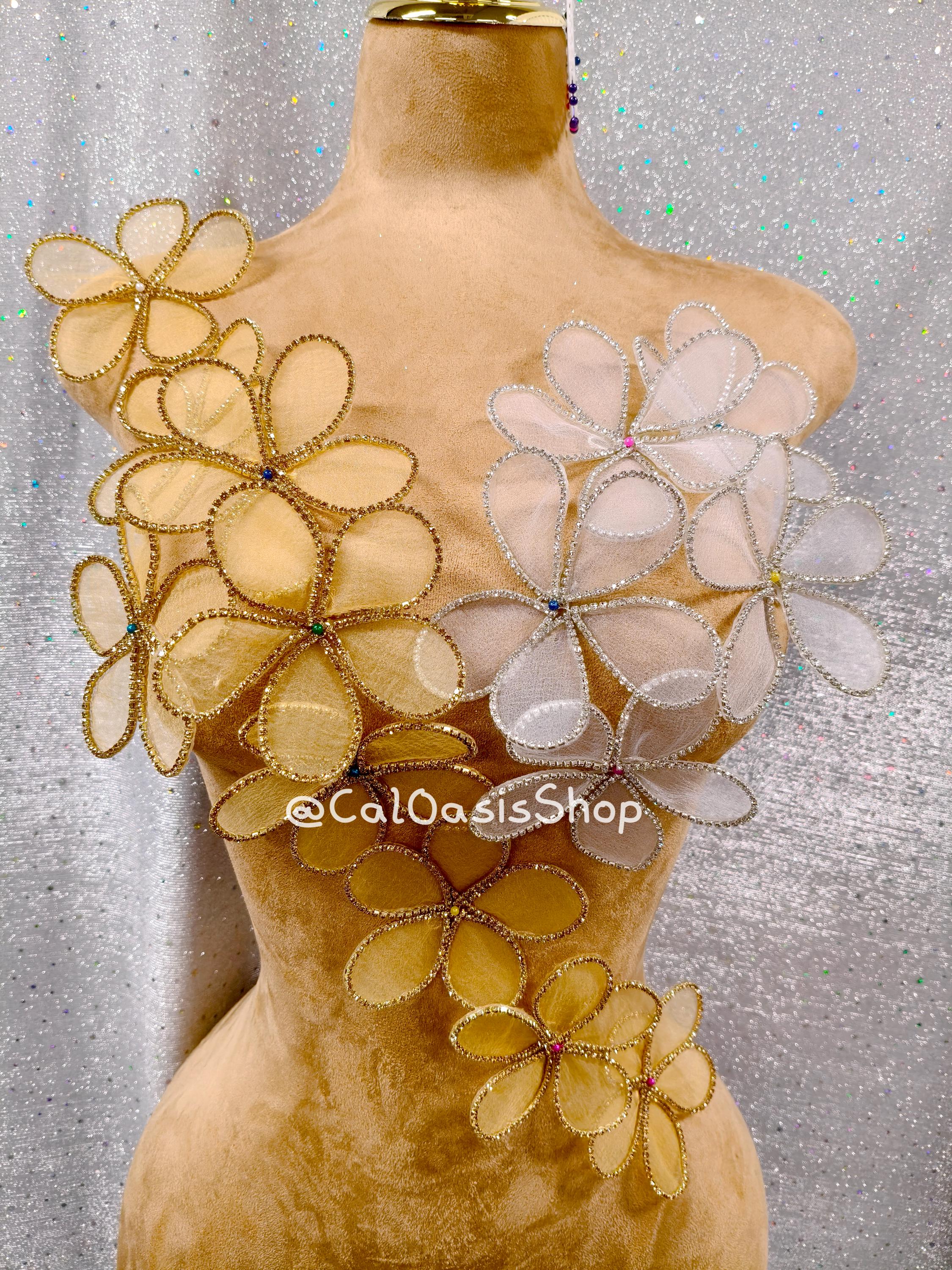 Large Gold Flower for Dress - Etsy Australia Large Gold Flower for Dress - Etsy Australia