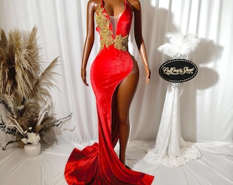 Gold Rhinestone Fringe Embellished Halter Maxi Dress - Etsy