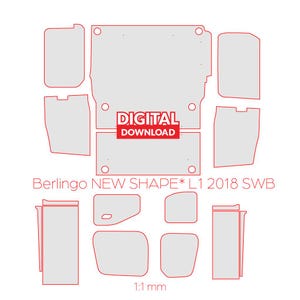 2018年新型ベルリンゴL1、プライライニングキット、CNC、DXF、床、壁、テンプレート