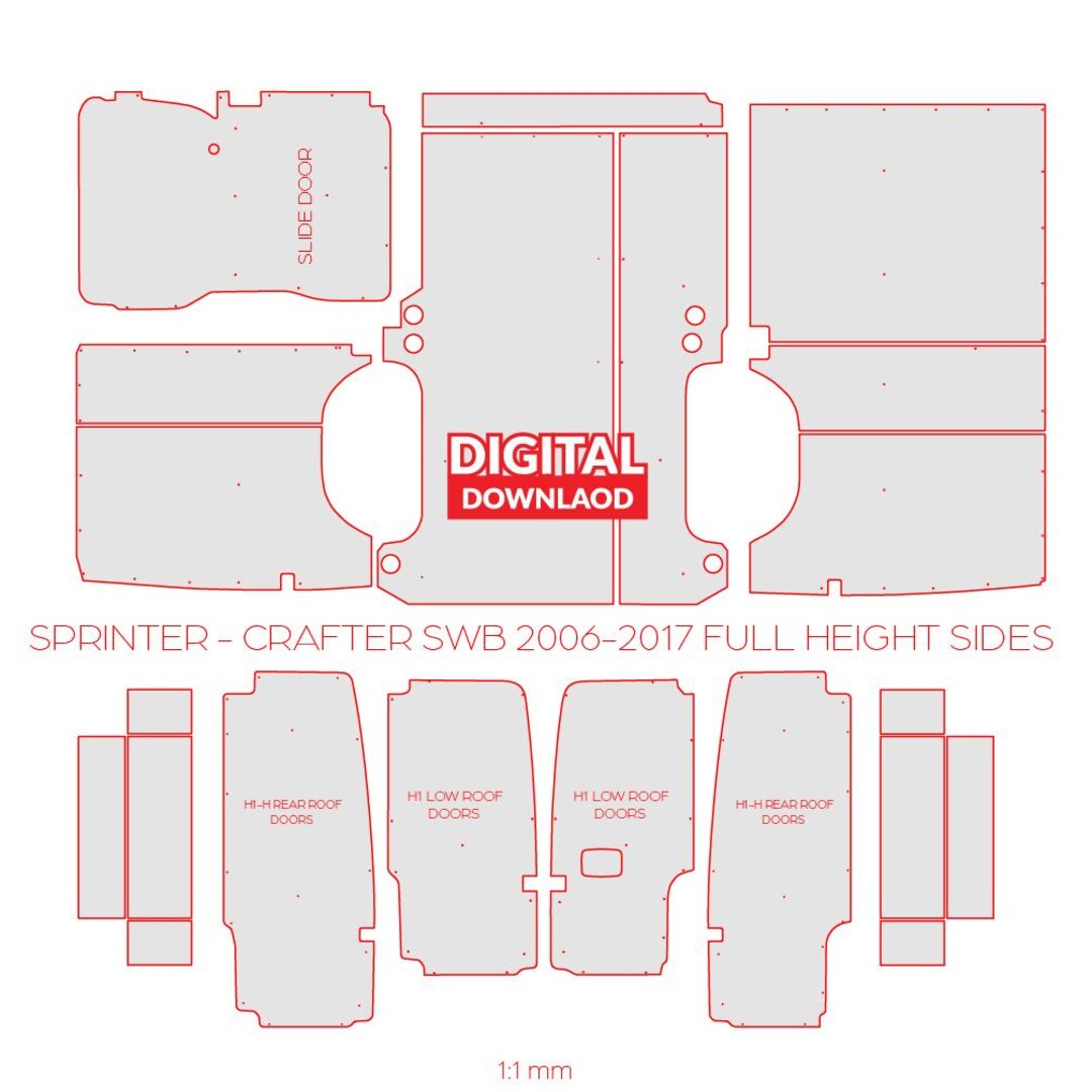 Mercedes Sprinter / VW Crafter L1H1 Swb 2006-2017 | Sprinter 118