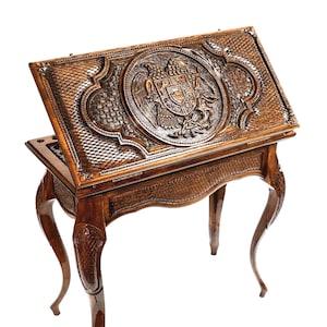 Mesa de backgammon - Escudo de armas de Armenia / HECHA A MANO