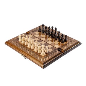 Carpet Chess and Backgammon Set: Armenian Carpet Patterns, Free Personalization