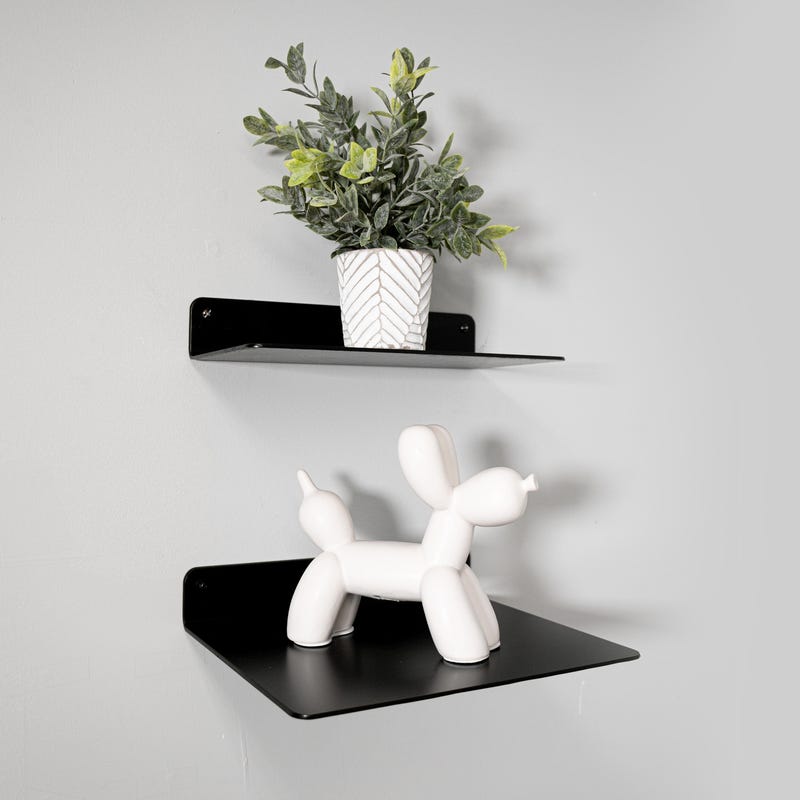 Image showcasing Modern Floating Shelves - Etsy