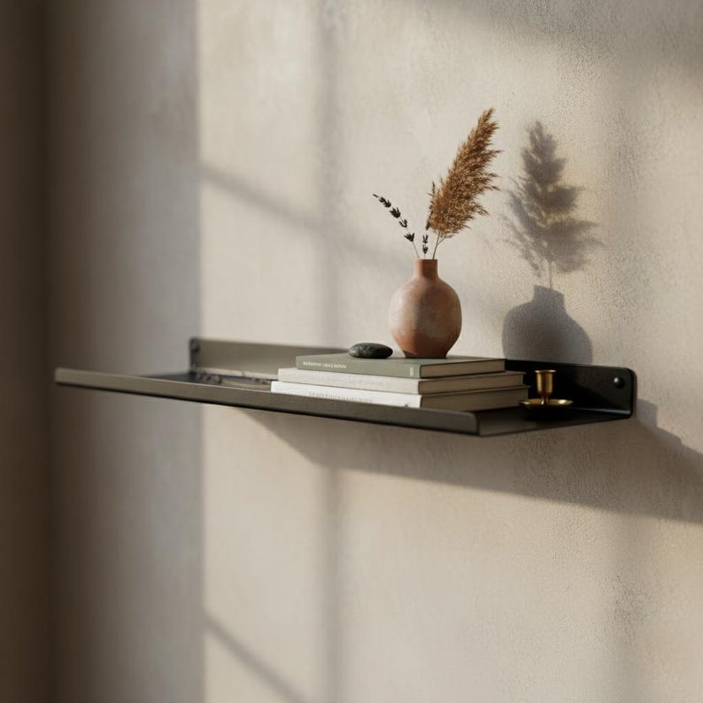 Metal Floating Shelf U Shape / Modern Shelf Design image 4