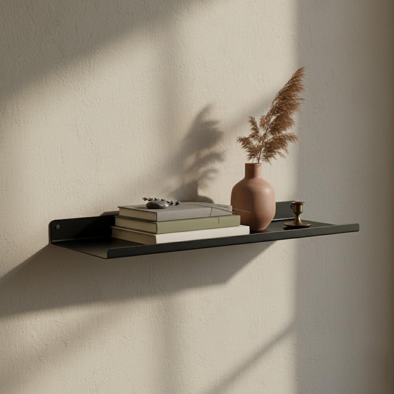 Metal Floating Shelf U Shape / Modern Shelf Design image 1