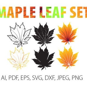CANADIAN MAPLE LEAF Svg, Distressed Maple Leaf Svg, Maple Leaf Outline Svg, Maple leaf cut files for Cricut