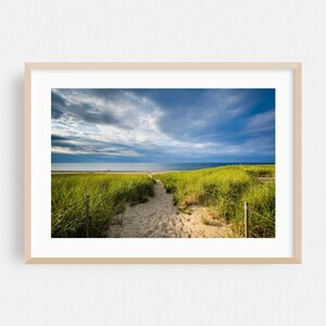 Massachusetts Print, Beach Wall Art, Coastal Framed Art, Ocean Home Decor, Landscape Poster, Nature Fine Art, Scenic, Summer, Photography