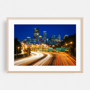 Pittsburgh Print, Pennsylvania Wall Art, Cityscape Framed Art, Skyline Home Decor, Nightlife Poster, Architecture Fine Art, Modern Art