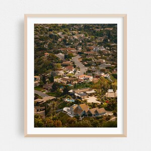 La Mesa Print, California Wall Art, Architecture Framed Art, Scenic Home Decor, Landscape Poster, Photography Fine Art, Mt. Helix Park