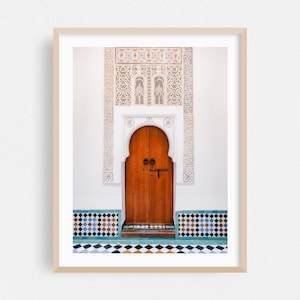 Marrakesh Print, Marrakesh-safi Wall Art, Morocco Framed Art, Architecture Home Decor, Pattern Poster, Art Deco Fine Art, Geometric