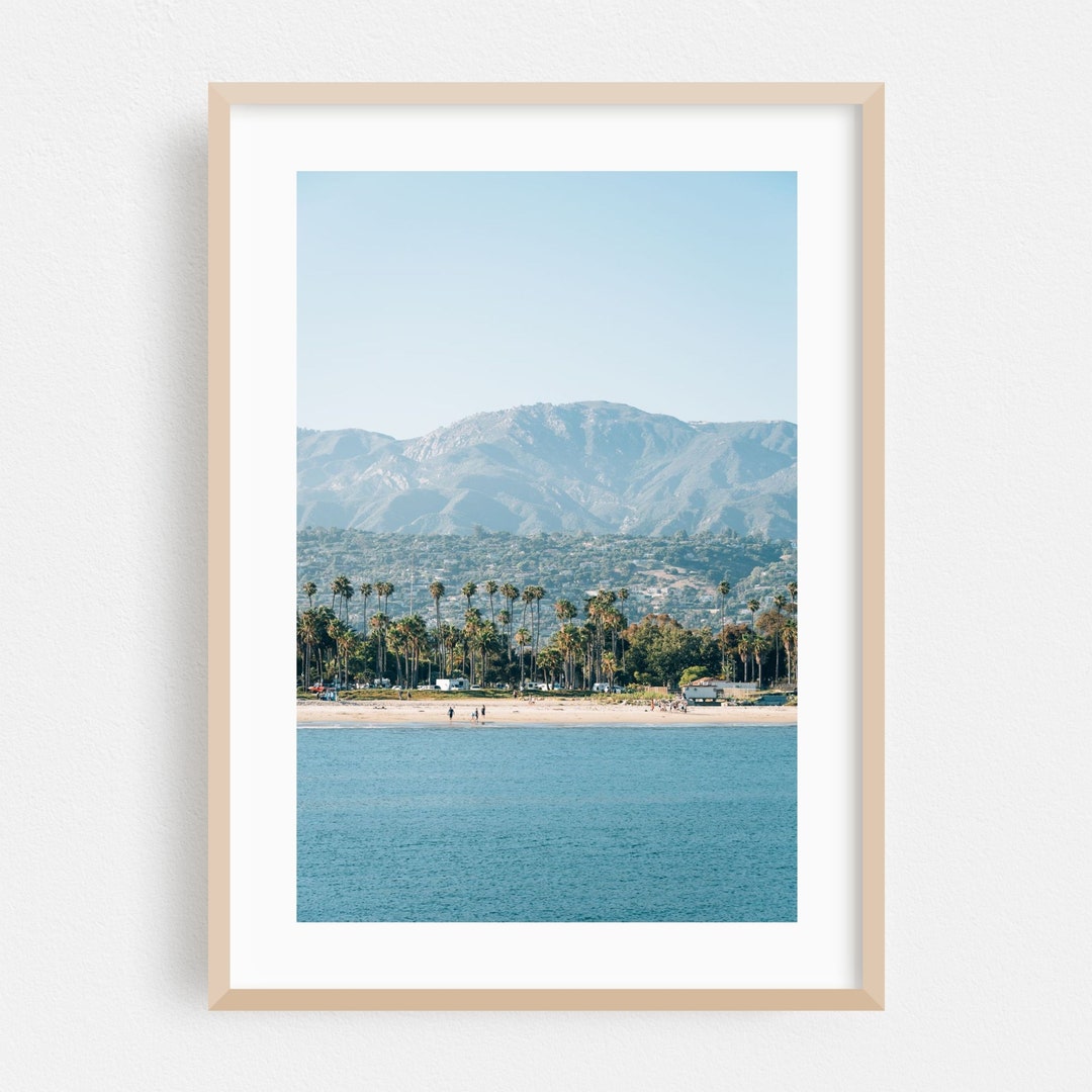 Coastal Santa Barbara 01 Print, Santa Barbara Print, California Print ...