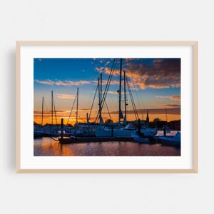 Annapolis Print, Maryland Wall Art, Sunset Framed Art, Harbor Home Decor, Coast Poster, Landscape Fine Art, Photography