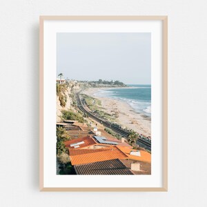 San Clemente Print, California Wall Art, Beach Framed Art, Coast Home Decor, Coastal Poster, Landscape Fine Art, Ocean, Beach House