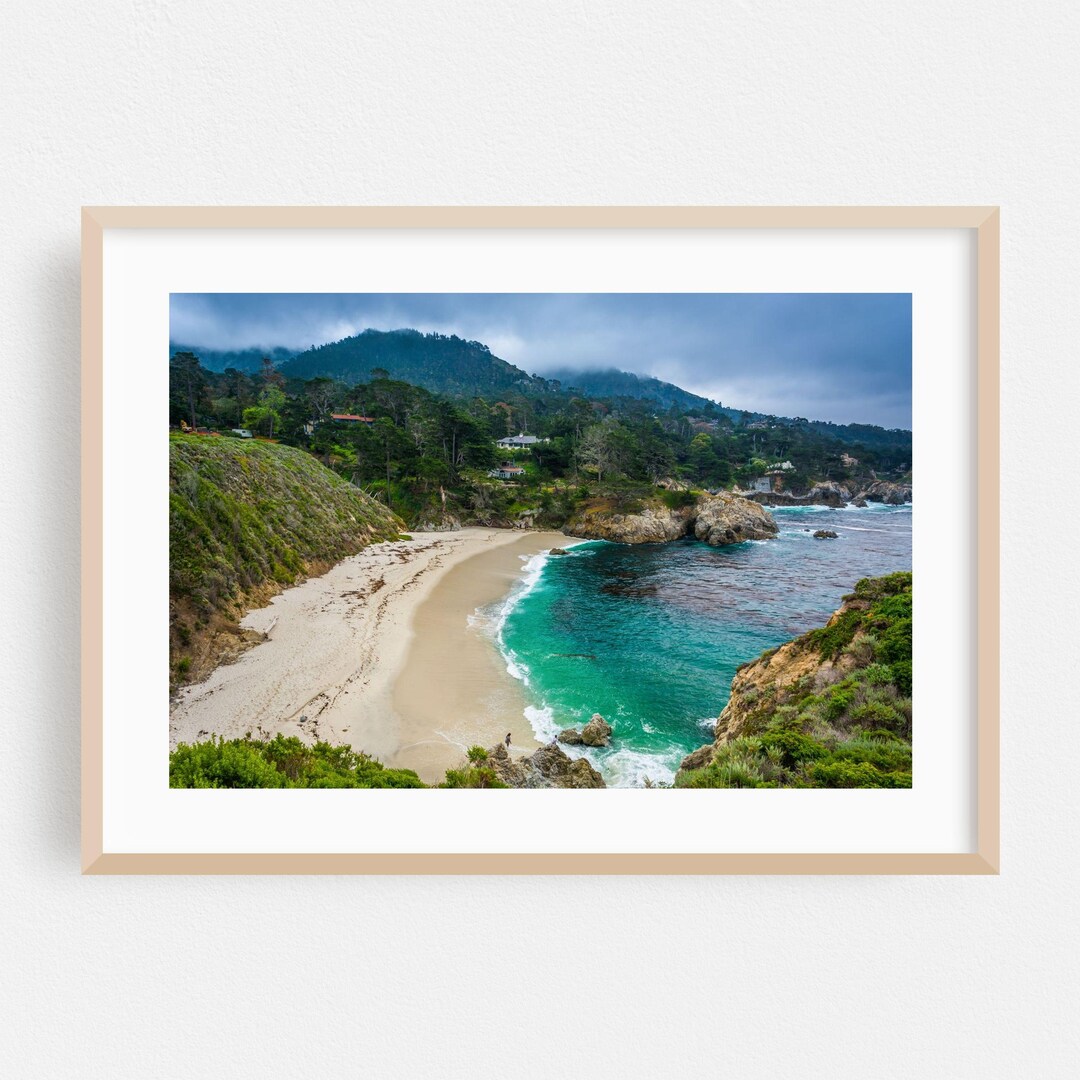Big Sur Print, California Wall Art, Coastal Framed Art, Beach Home ...