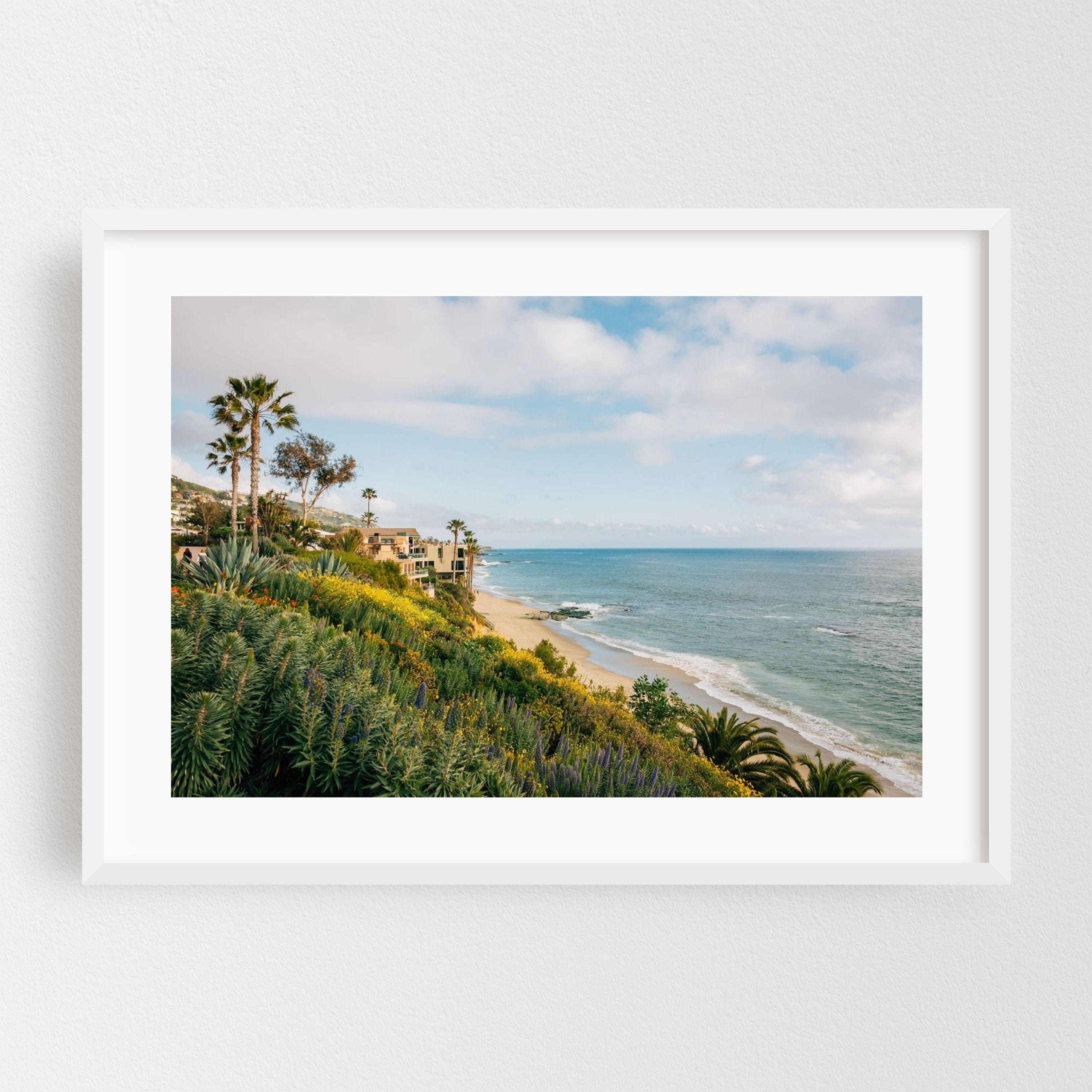 Laguna Beach Print, California Wall Art, Beach Framed Art, Coastal