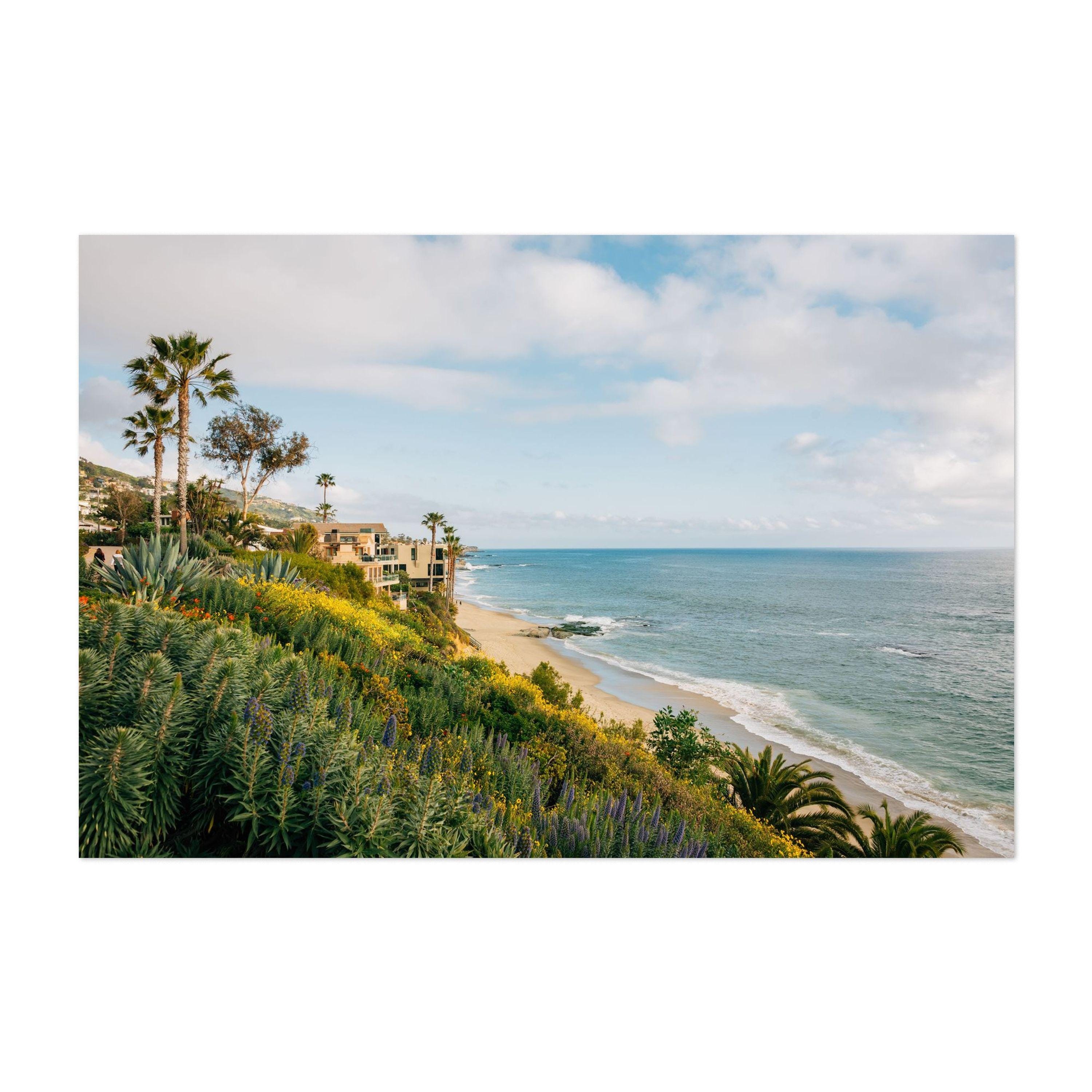 Laguna Beach Print, California Wall Art, Beach Framed Art, Coastal