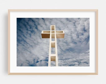 San Diego Druck, Kalifornien Wandkunst, christliche gerahmte Kunst, spirituelle Wohnkultur, religiöse Kunst Poster, Kirche Fine Art, Fotografie
