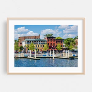 Baltimore Print, Maryland Wall Art, Harbor Framed Art, Architecture Home Decor, City Poster, Travel Poster Fine Art, Skyline, Vintage