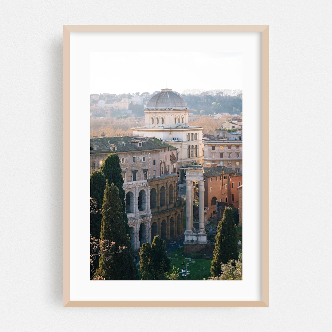 Rome Print, Lazio Wall Art, Italy Framed Art, Architecture Home Decor ...