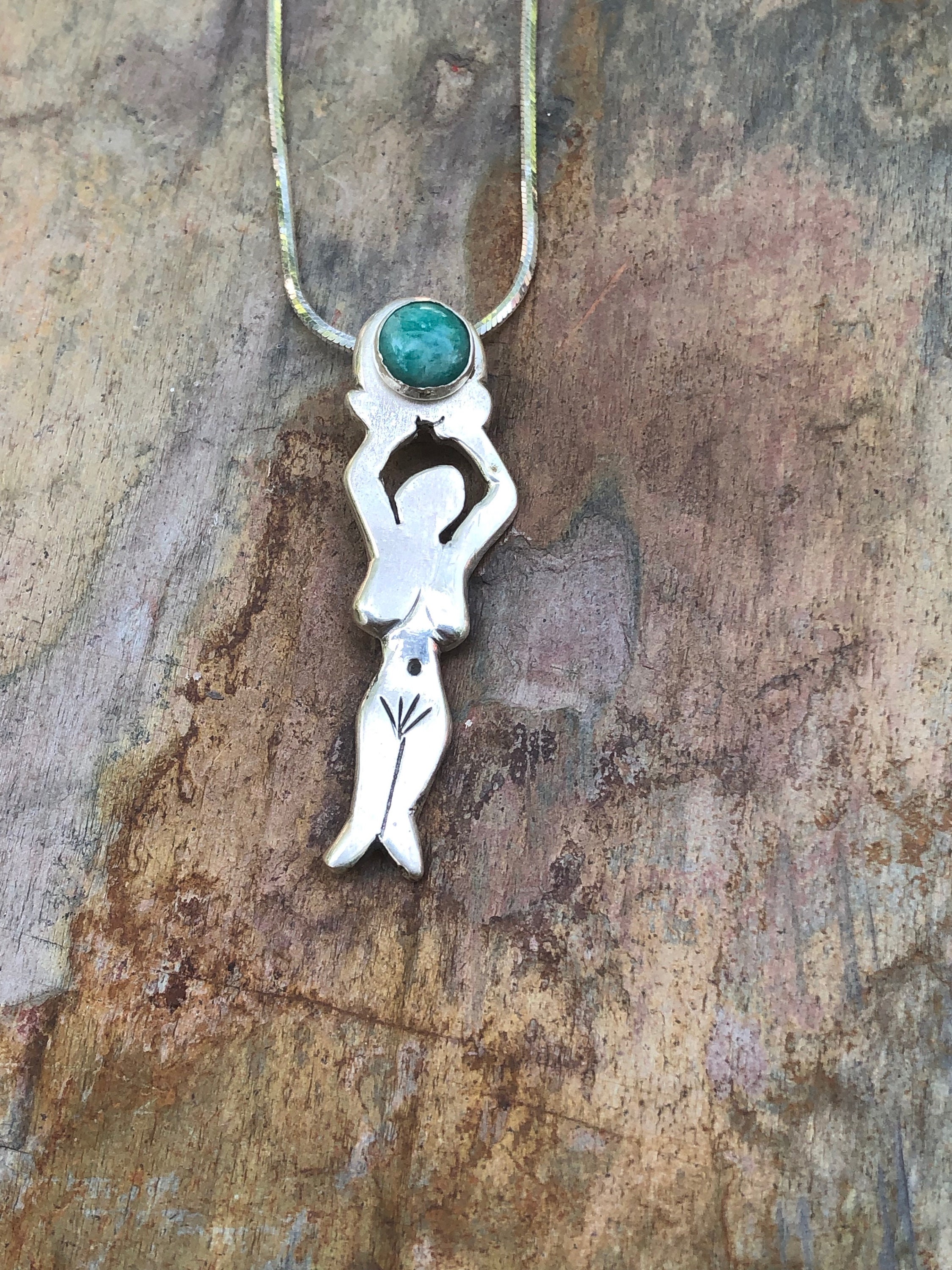 Goddess pendant Etsy
