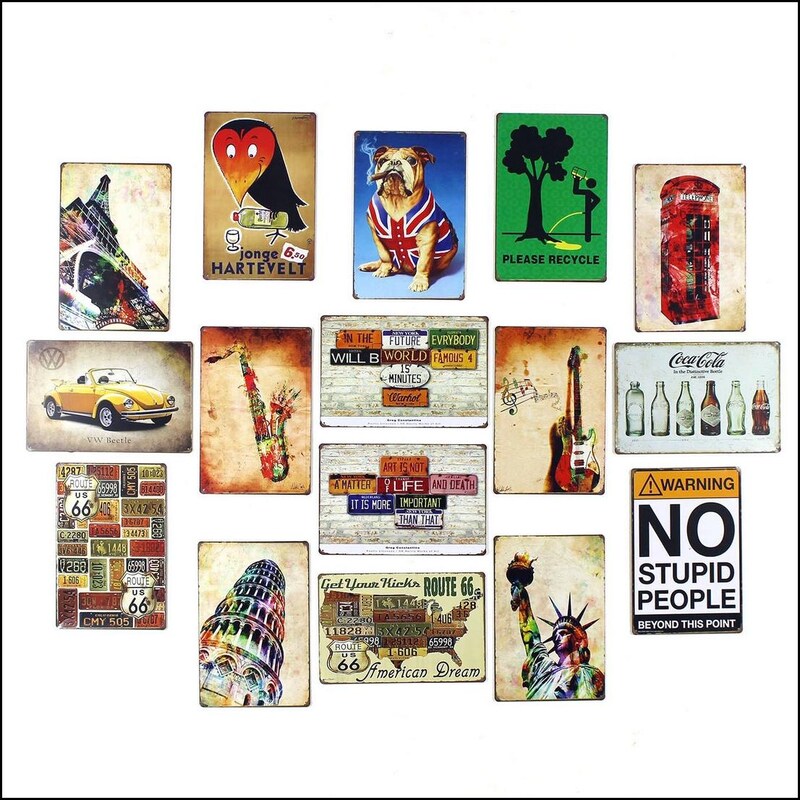 CARTELLO TARGA IN Metallo Felicità Matrimonio Per Sempre EUR 14,99 - Foto 2