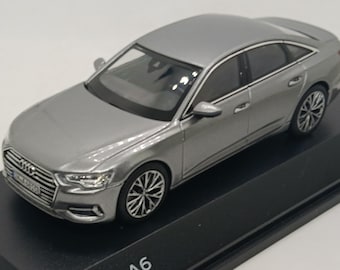 Audi A6 limousine ( Taifun grey ) 2022 modelcar by i-Scale, scale 1/43