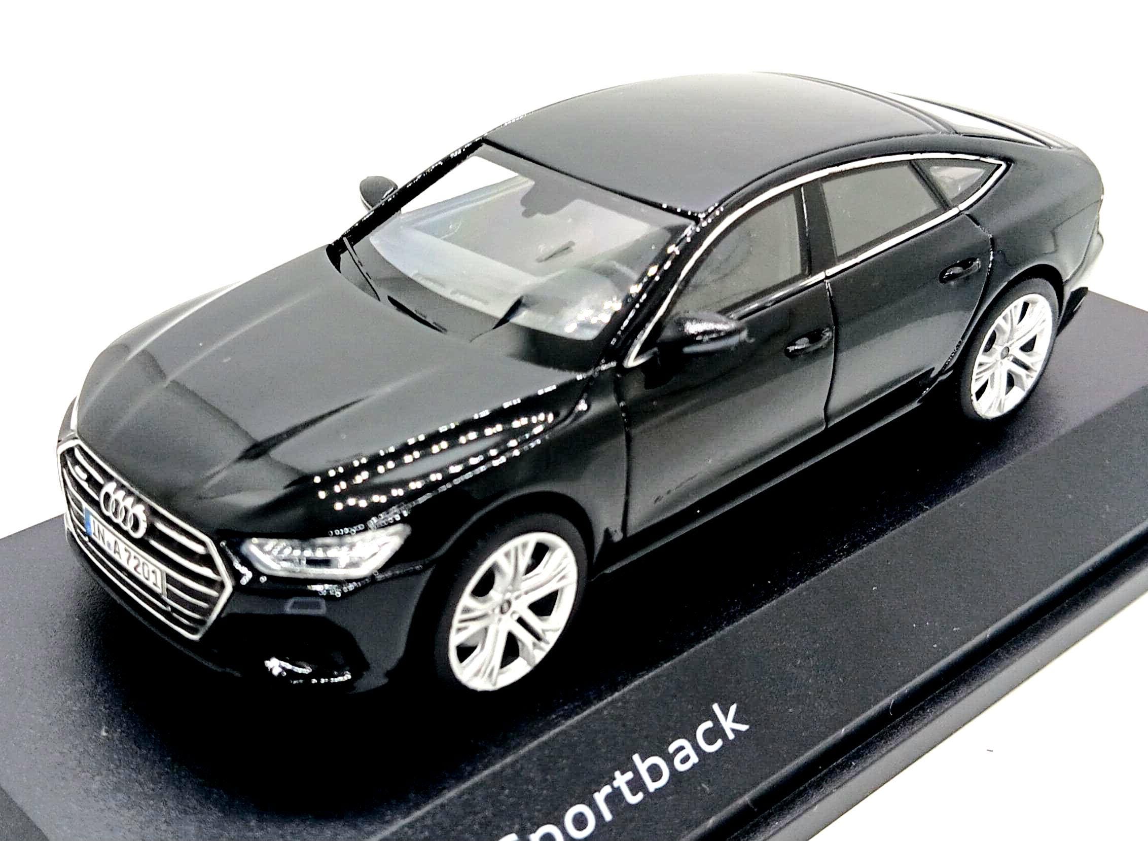 1/43 audi　アウディ rs7 sportsback Myth black 1/43 Dealer Edition Audi RS7 Sportback (Black) Diecast Car