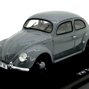 VW Beetle / Kafer Typ 38 Split window - Grey ( 1948 ) modelcar by Schuco, scale 1/43