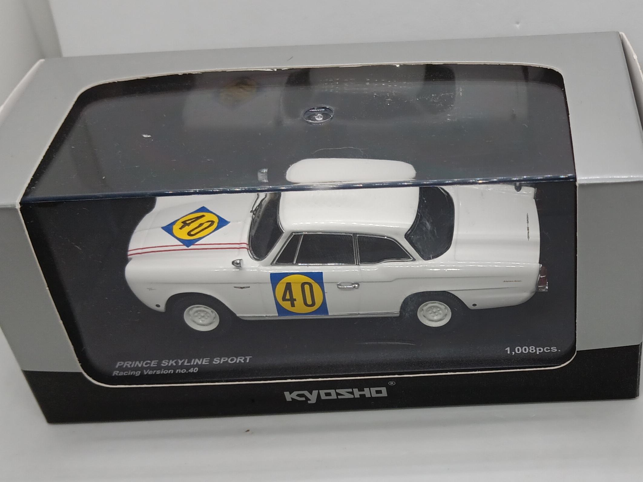 ミニカー KYOSHO PRINCE SKYLINE SPORT Racing no.40 Nissan Prince Skyline Sport Racing Version No.40 ( 1960 ) Modelcar